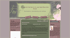Desktop Screenshot of godwhenhesdrunk.blogspot.com