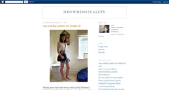 Desktop Screenshot of neowhimsicality.blogspot.com