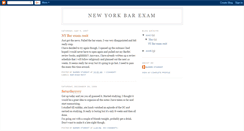 Desktop Screenshot of newyorkbarexam.blogspot.com