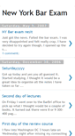 Mobile Screenshot of newyorkbarexam.blogspot.com