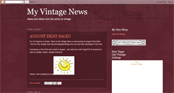 Desktop Screenshot of myvintagenews.blogspot.com