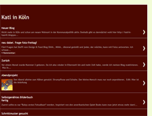 Tablet Screenshot of katlinkoeln.blogspot.com