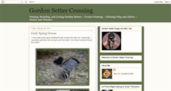 Desktop Screenshot of gordonsettercrossing.blogspot.com