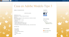 Desktop Screenshot of casamodelotipo3.blogspot.com