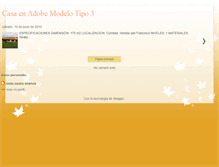 Tablet Screenshot of casamodelotipo3.blogspot.com