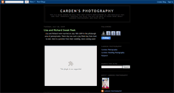 Desktop Screenshot of cardensphotography.blogspot.com