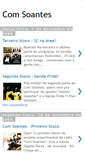 Mobile Screenshot of comsoantes.blogspot.com