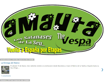 Tablet Screenshot of amauta-vueltaaespanaenvespa.blogspot.com