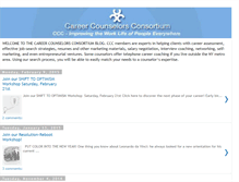 Tablet Screenshot of careercounselorsconsortiumblog.blogspot.com