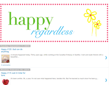 Tablet Screenshot of happyregardless.blogspot.com