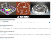 Tablet Screenshot of lsrobotics.blogspot.com