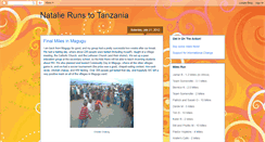 Desktop Screenshot of natalierunstotanzania.blogspot.com