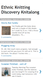 Mobile Screenshot of ethnicknitalong.blogspot.com