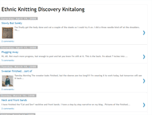 Tablet Screenshot of ethnicknitalong.blogspot.com