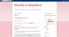 Desktop Screenshot of mumfieinbrentford.blogspot.com