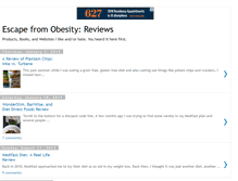 Tablet Screenshot of escapefromobesityreviews.blogspot.com