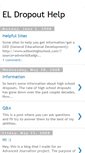 Mobile Screenshot of eldropouthelp.blogspot.com