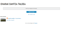 Tablet Screenshot of enarakdantzataldea.blogspot.com