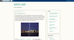 Desktop Screenshot of kineticlove.blogspot.com