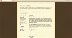 Desktop Screenshot of newsiesonline.blogspot.com