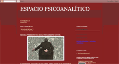 Desktop Screenshot of espaciopsicoanaliticoschnitman.blogspot.com