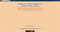 Desktop Screenshot of bydanfree.blogspot.com