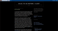 Desktop Screenshot of milestogob4sleep.blogspot.com