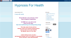 Desktop Screenshot of hypnosisforheath.blogspot.com