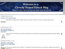 Tablet Screenshot of edtechsteve.blogspot.com
