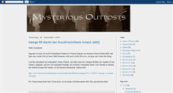 Desktop Screenshot of mysteriousoutposts.blogspot.com