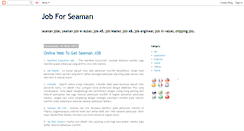 Desktop Screenshot of jobforseaman.blogspot.com