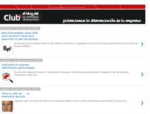 Tablet Screenshot of clubempresasinnovadoras.blogspot.com