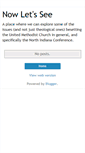 Mobile Screenshot of now-lets-see.blogspot.com