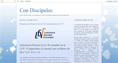 Desktop Screenshot of condiscipulos2004.blogspot.com