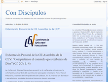 Tablet Screenshot of condiscipulos2004.blogspot.com
