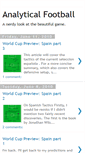 Mobile Screenshot of analyticalfootball.blogspot.com