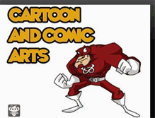 Tablet Screenshot of cartoonandcomicarts.blogspot.com