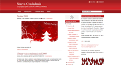 Desktop Screenshot of nueva-ciudadania.blogspot.com