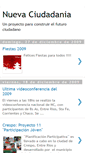 Mobile Screenshot of nueva-ciudadania.blogspot.com