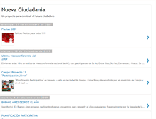 Tablet Screenshot of nueva-ciudadania.blogspot.com
