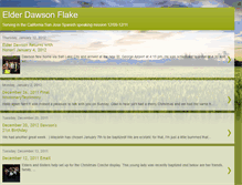 Tablet Screenshot of elderdawsonflake.blogspot.com