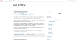 Desktop Screenshot of dustitwind.blogspot.com