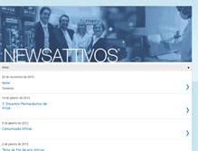 Tablet Screenshot of newsattivos.blogspot.com