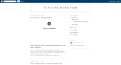 Desktop Screenshot of justonemorefish.blogspot.com