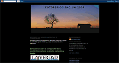 Desktop Screenshot of fotoperiodismoum09.blogspot.com
