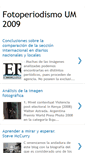 Mobile Screenshot of fotoperiodismoum09.blogspot.com