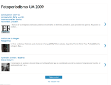 Tablet Screenshot of fotoperiodismoum09.blogspot.com