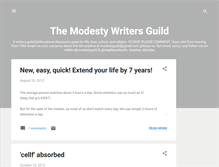 Tablet Screenshot of modesty.blogspot.com