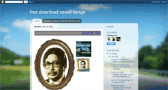 Desktop Screenshot of freedownload-nepalisongs.blogspot.com