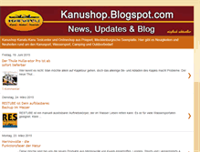 Tablet Screenshot of kanushop.blogspot.com